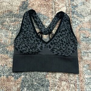 Good American Leopard Print Sportsbra
